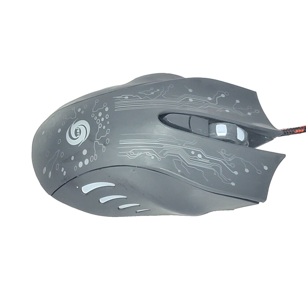 Gaming Mouse With LED Lights Usb Connection 4 Buttons